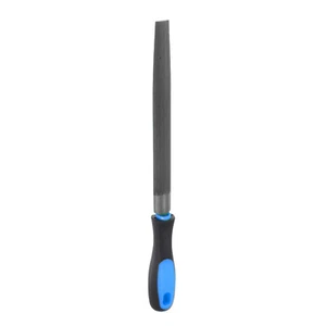 Half-Round File 8" High Carbon Steel Double Cut Hand Rasp W Plastic Handle - Picture 1 of 5