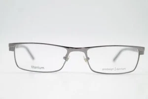 Glasses Prodesign Denmark 1367 Titanium Silver Silver Bronze Gray Square New - Picture 1 of 6