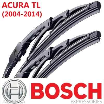 2x Juego de limpiaparabrisas BOSCH para ACURA TL (2004-2014) - Par de conexión directa DELANTERO Foto 1 de 3