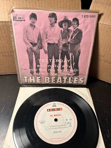 1966  THE BEATLES Yesterday Act Naturally EP 7" BRAZIL RARE john lennon odeon 45 - Picture 1 of 5