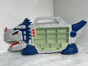 DF Dino Lights & Sounds Toy Car Transporter Works No Cars Garage - Picture 1 of 11