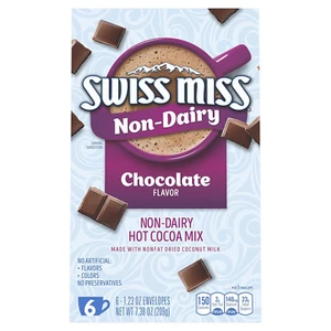 Non-Dairy Chocolate Flavored Hot Cocoa Mix, 1.23 Oz 6 Ct - Picture 1 of 12