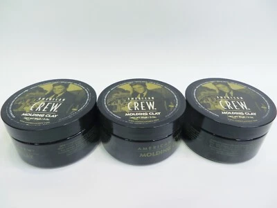 AMERICAN CREW MOLDING CLAY 3 OZ (Lot of 3) - Image 1 of 4