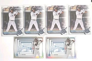 2022 Bowman Khalil Watson RC (Lot Of 6) Inserts/1st Paper (GUARDIANS)  - Picture 1 of 3