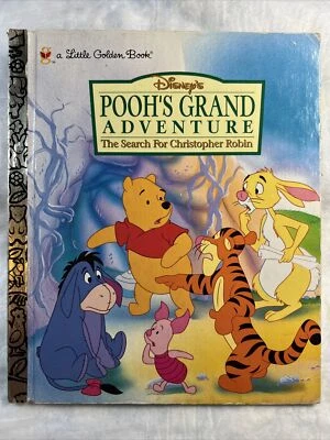 Vintage A Little Golden Book Pooh’s Grand Adventure The Search For… #863 - Image 1 of 4