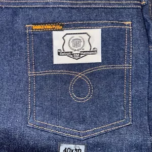 Vintage 80’s Detroit Cadillac Plant Hamtramck Herren Jeans Straight Leg Größe 40x30 - Bild 1 von 11