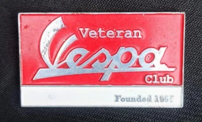 Emblem Veteran Vespa Club - Image 1 of 4