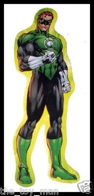 ADESIVO LANTERNA VERDE DECALQUE~DC COMICS JUSTICE LEAGUE SUPER-HERÓI~BOGO 40% OFF - Imagem 1 de 3