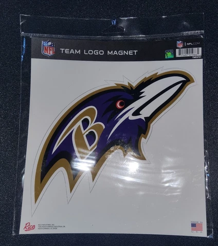 NFL Team Logo Baltimore Raven's (Car) Magnet  10 inch Large Made in USA by RICO Cover