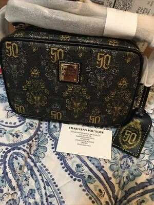 Disney Dooney Haunted Mansion 50th Anniversary Camera Size Crossbody NWTS - Image 1 of 4