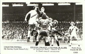 Postal deportiva - Fútbol, Crystal Palace - Fulham 1978 en Selhurst Park U734 - Imagen 1 de 1