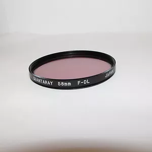 Used Quantaray F-DL 58mm Lens Filter Made in Japan O30739 - Picture 1 of 1