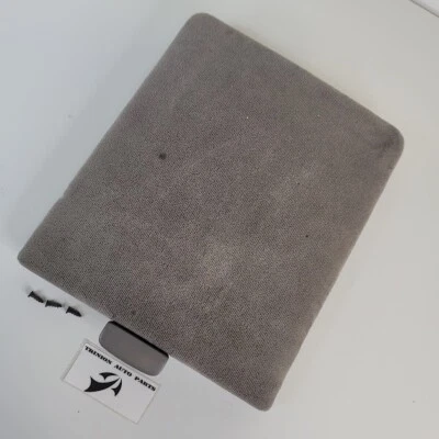 Ford F-150 1997-2001 tapa de consola central tela gris defectuosa OEM Foto 1 de 4