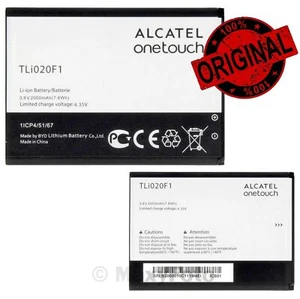 ALCATEL BATTERIA RICAMBI ORIGINALE TLI020F1 2000mAh PILA LITIO PER WIND SMART - Foto 1 di 5