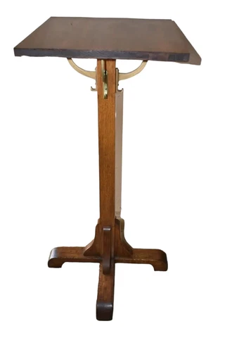 One of a Kind, Custom Antique Pedestal Plant Stand Cover