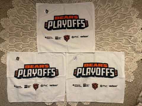 Chicago Bears Rally Towels Soldier Field SGA, Various Types, New and Used Cover