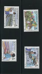 MONTSERRAT SCOTT#569-572 MNH COTTON INDUSTRY - Picture 1 of 1