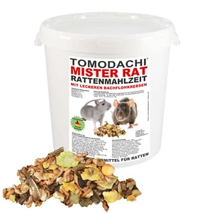 Rattenfutter Nager Futter Gammarus Kerne Nüsse Gemüse Löwenzahn Ratten Menü 10L - Bild 1 von 7