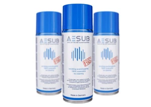 3x AESUB Blue 400ml - Scanning Spray - sublimierend - pigmentfrei - Bild 1 von 2