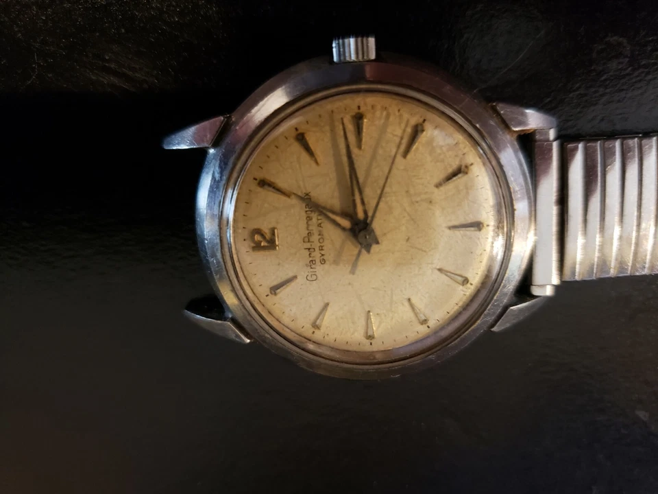 Reloj GIRARD-PERREGAUX GYROMATIC 3 Manecillas Automático Vintage Inoxidable/Impermeable Foto 1 de 4