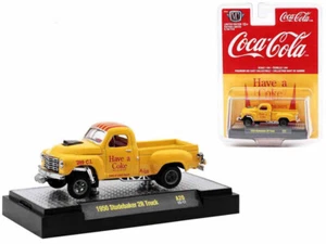 M2 Machines 1950 Studebaker 2R A20 Coca Cola Truck Limited Edition Yellow 52500 - Picture 1 of 7