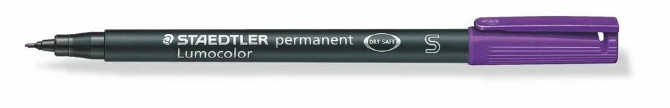 LUMOCOLOR 313-6 - UNIVERSALSTIFT - PERMANENT - S - VIOLETT - STAEDTLER # NEU OVP - Bild 1 von 1