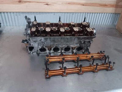 97-01 Honda Prelude 2.2L H22A4 VTEC OEM culata de motor con válvulas/resortes Foto 1 de 4
