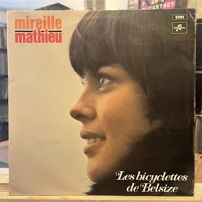 [POP]~EXC LP~MIREILLE MATHIEU~Les Bicyclettes De Belsize~{1968~COLUMBIA}~UK IMPO - Image 1 of 4