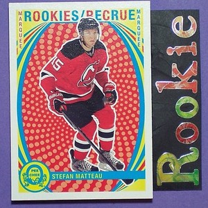 STEFAN MATTEAU  RC  2013-14  O-Pee-Chee  Retro  ROOKIE  #553  New Jersey Devils