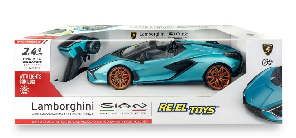 Modellino auto radio comandate rc LAMBORGHINI SIAN scala 1:12 radiocomando - Bild 1 von 1