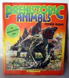 SELTENER VINTAGE 1992 GRIECHISCH PRÄHISTORISCHE TIERE AUFKLEBER ALBUM PANINI 58/180 GRIECHENLAND! - Bild 1 von 10