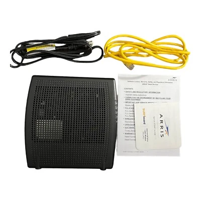 ARRIS SBV2402 DOCSIS 3.0 Cable Modem for Xfinity Voice & Internet | Open Box - Image 1 of 4