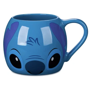 Disney Lilo and Stitch Mouth Design on Bottom Ceramic Coffee Mug New - Picture 1 of 3