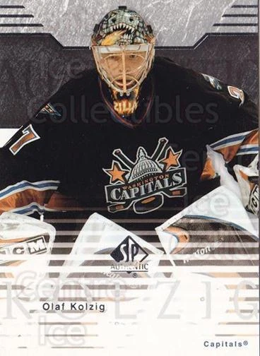2003-04 SP Authentic #89 Olaf Kolzig - Image 1 of 1
