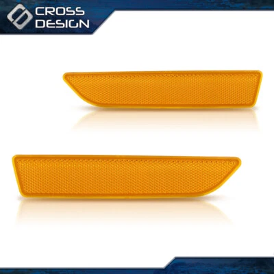 Par de luces reflectoras de parachoques delantero aptas para BMW X3 E83 2007-2010 Foto 1 de 4