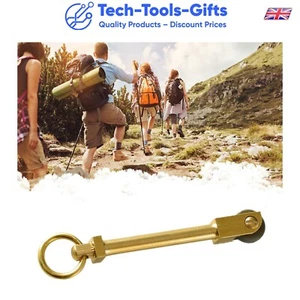Leichte Messing Funken Feuerstein Rad Feuer Starter für Bushcraft & Survival - UK - Bild 1 von 13