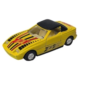 De colección Superior Racers 1:38 BMW Amarillo Cupé Z-1 Pull Back Go Racer Puertas Abiertas  - Imagen 1 de 11