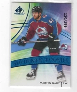 Martin Kaut 20-21 SP Game Used Authentic Rookies Blue Burst /199 #138 Avalanche - Foto 1 di 1