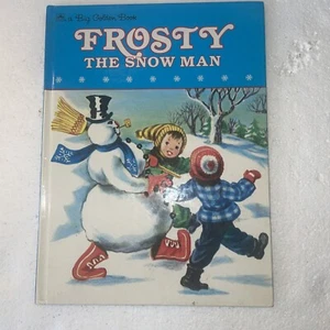 A big golden book Frosty the Snowman 1950 Annie North Bedford Hardcover 1st Ed - Picture 1 of 15