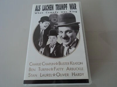 VHS - Als Lachen Trumpf war - When Comedy was King #Chaplin, Laurel, Hardy - Bild 1 von 3