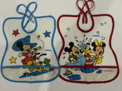 Lote de 2 ofertas de vinilo de tela vintage Playskool Disney Foto 1 de 4