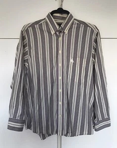 Vintage Arrow USA Shirt Finest Cottons Size L Large Button Down Collar - Picture 1 of 7