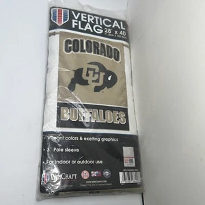 Vintage Wincraft USA Colorado Büffel Flagge 28”x40” - Bild 1 von 3