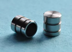 Triumph Rocker Spindle End Caps Stainless T150, T160 + BSA Rocket 3, Cafe Racer - Picture 1 of 1