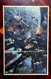 vintage star wars poster 1977 guerra galaxias darth vader jedi - Picture 1 of 6