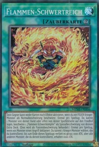 Flammen-Schwertreich MZMI-DE006 Super Rare Maze of Millennia Yugioh - Bild 1 von 1