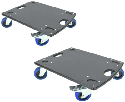 2 ADAM HALL Transportroller GR-1 Rollbrett 100 mm Lenkrollen m/o Feststellbremse - Bild 1 von 4