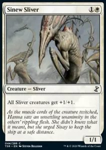 MTG Magic the Gathering Sinew Sliver (44/429) Time Spiral Remastered NM - Picture 1 of 1