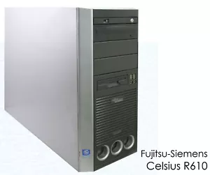 FSC FUJITSU CELSIUS R610 INTEL XEON CPU 3D GRÁFICO 2GB PS150-D1357 K680-V115-2374 - Imagen 1 de 4
