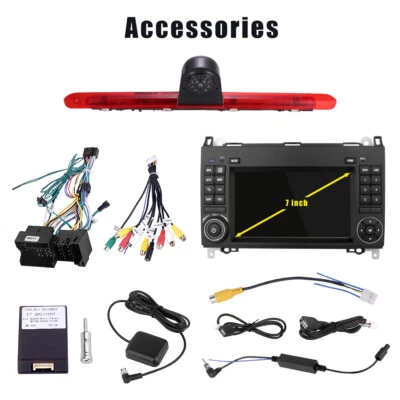 Autoradio Navigation GPS+Rückfahrkamera für Mercedes Benz Vito W447 Flügeltüren - Bild 1 von 4